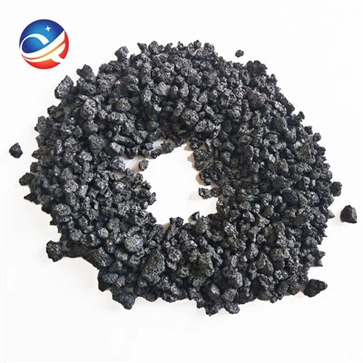 焼成した石油コークス